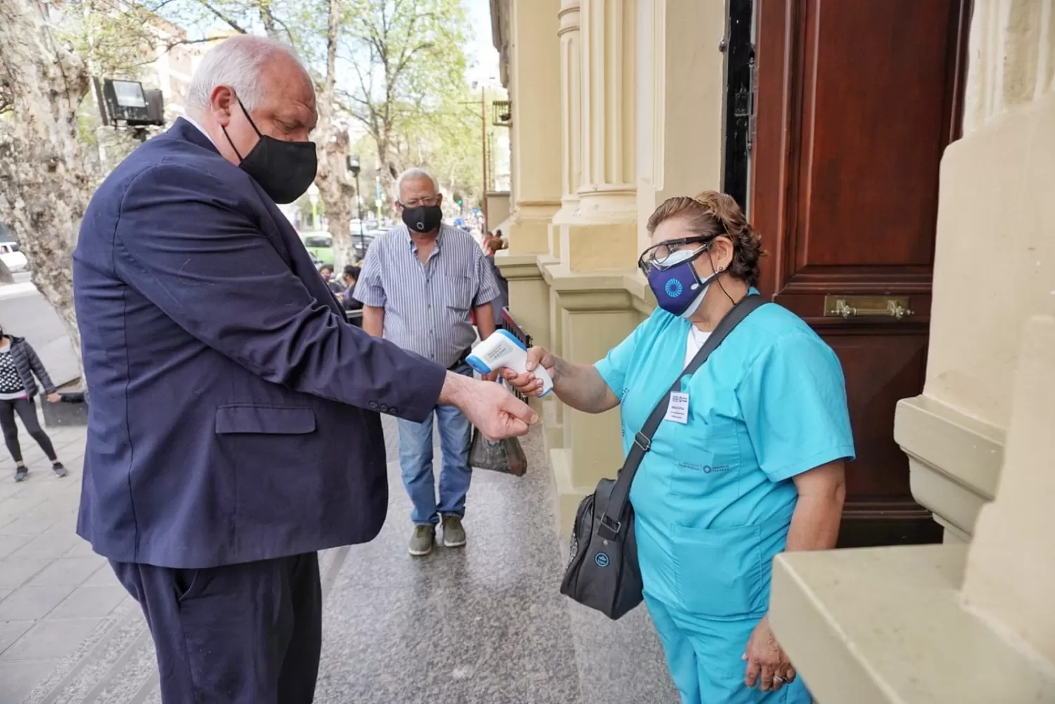 ELECCIONES PASO. Federico Masso votó y apuntó contra el clientelismo.