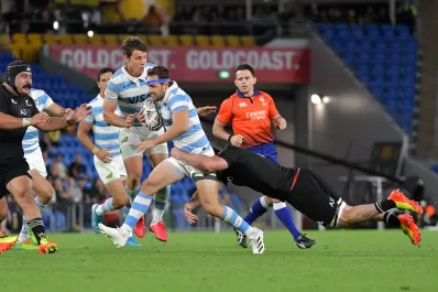 Los Pumas sufrieron una durísima derrota ante los All Blacks por el Rugby Championship