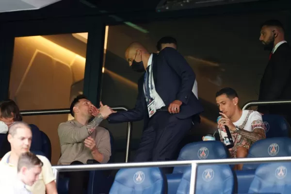 Messi, espectador de lujo en París