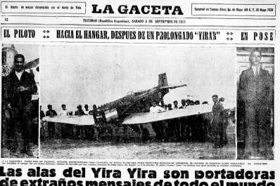 Hojeando el Diario: hace 90 años pasaba el Yira Yira por Tucumán