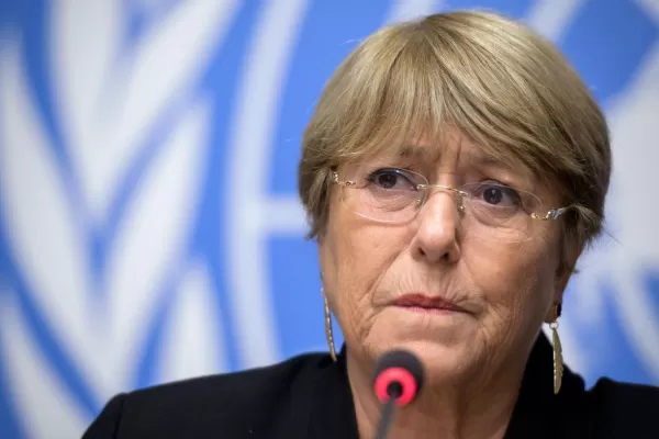 Michelle Bachelet expresó su preocupación por la situación en Nicaragua