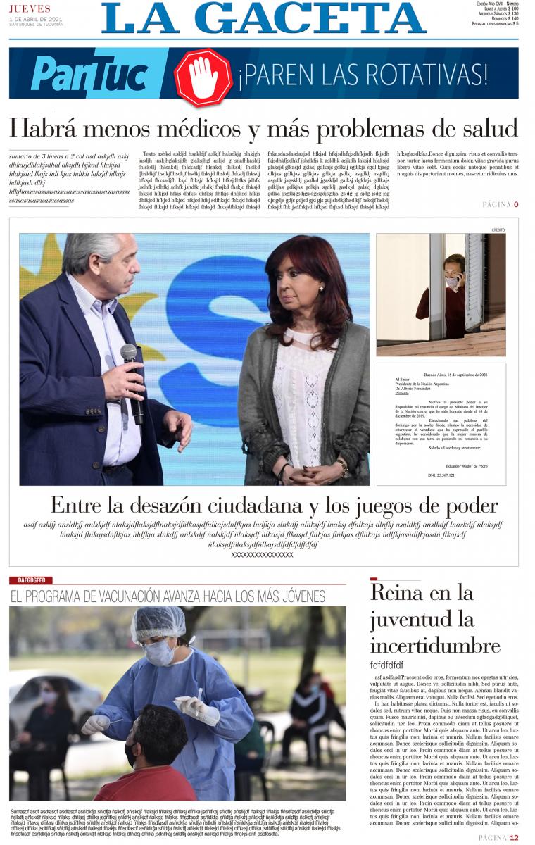 ¡Paren las rotativas! “Estamos con complicaciones para formar médicos” 