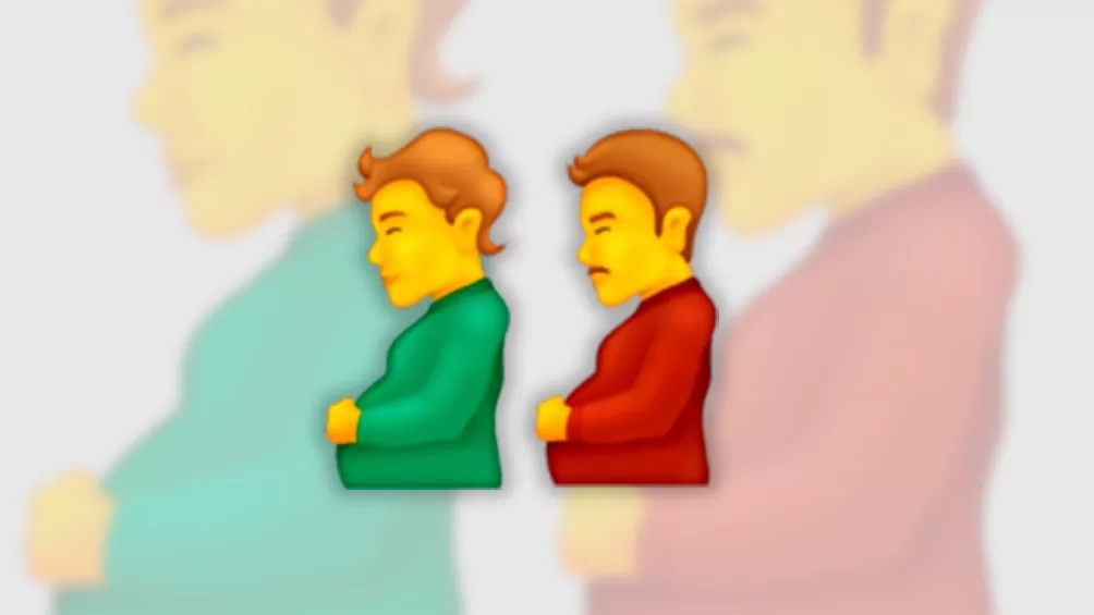 Ya están disponibles los nuevos emojis: hombre embarazado y persona embarazada