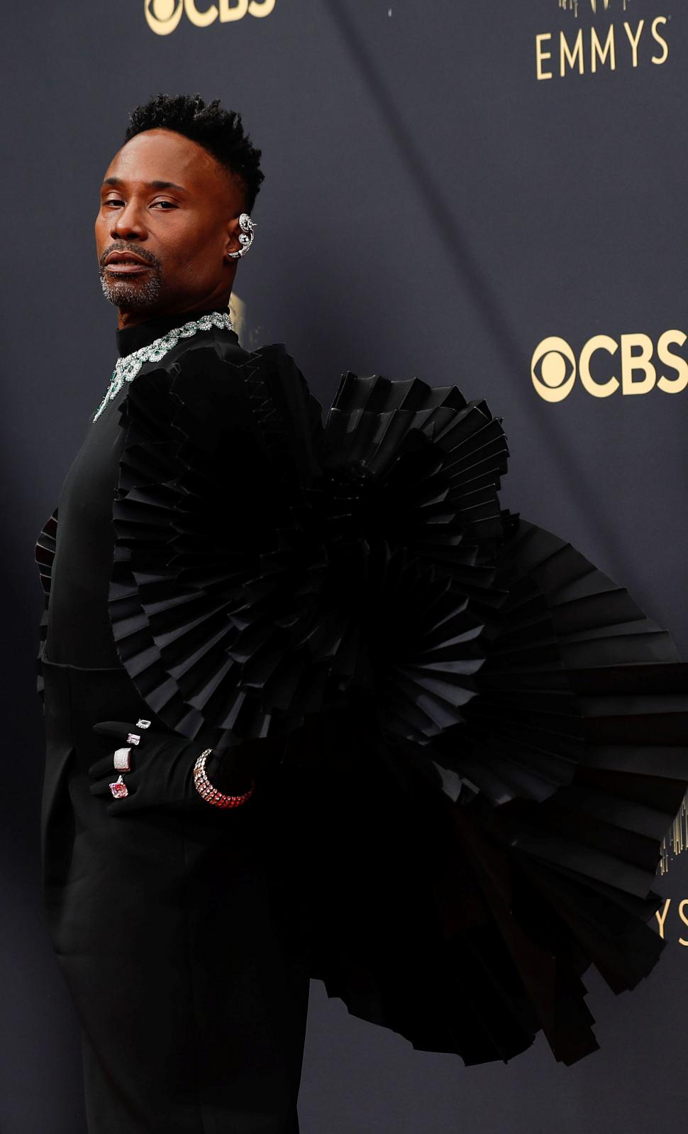 UN LOOK PERSONAL. Billy Porter fue nominado a mejor actor protagónico dramático por “Pose”. 