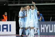 Mundial de futsal de Lituania: hasta Messi los sigue