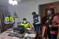 En busca de Rejas, la Policía allanó una vivienda en Monteros