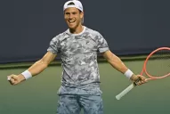 Schwartzman remontó a tiempo y pasó a cuartos de final en San Diego