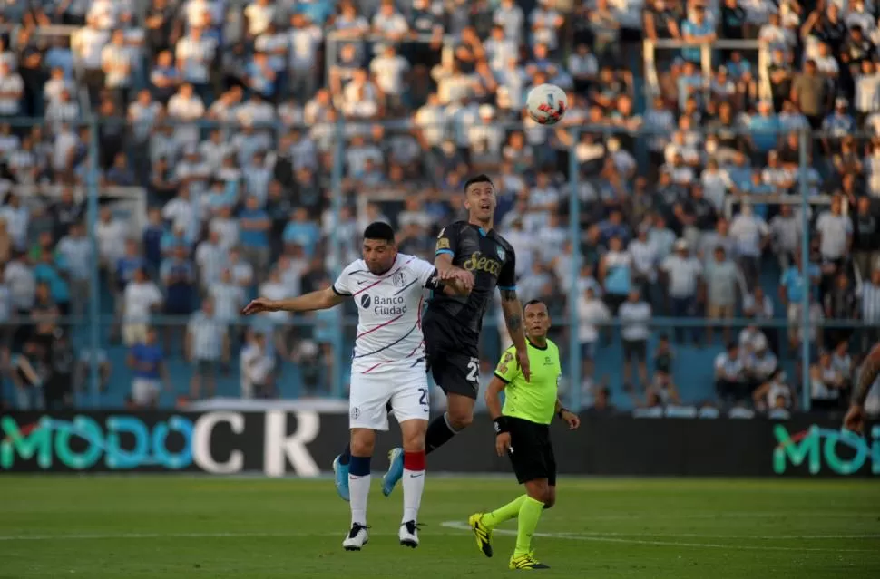  ENTREGA. Carrera aportó mucho sacrificio pero no fue suficiente para conseguir  la victoria. la gaceta / foto de ines quinteros orio 