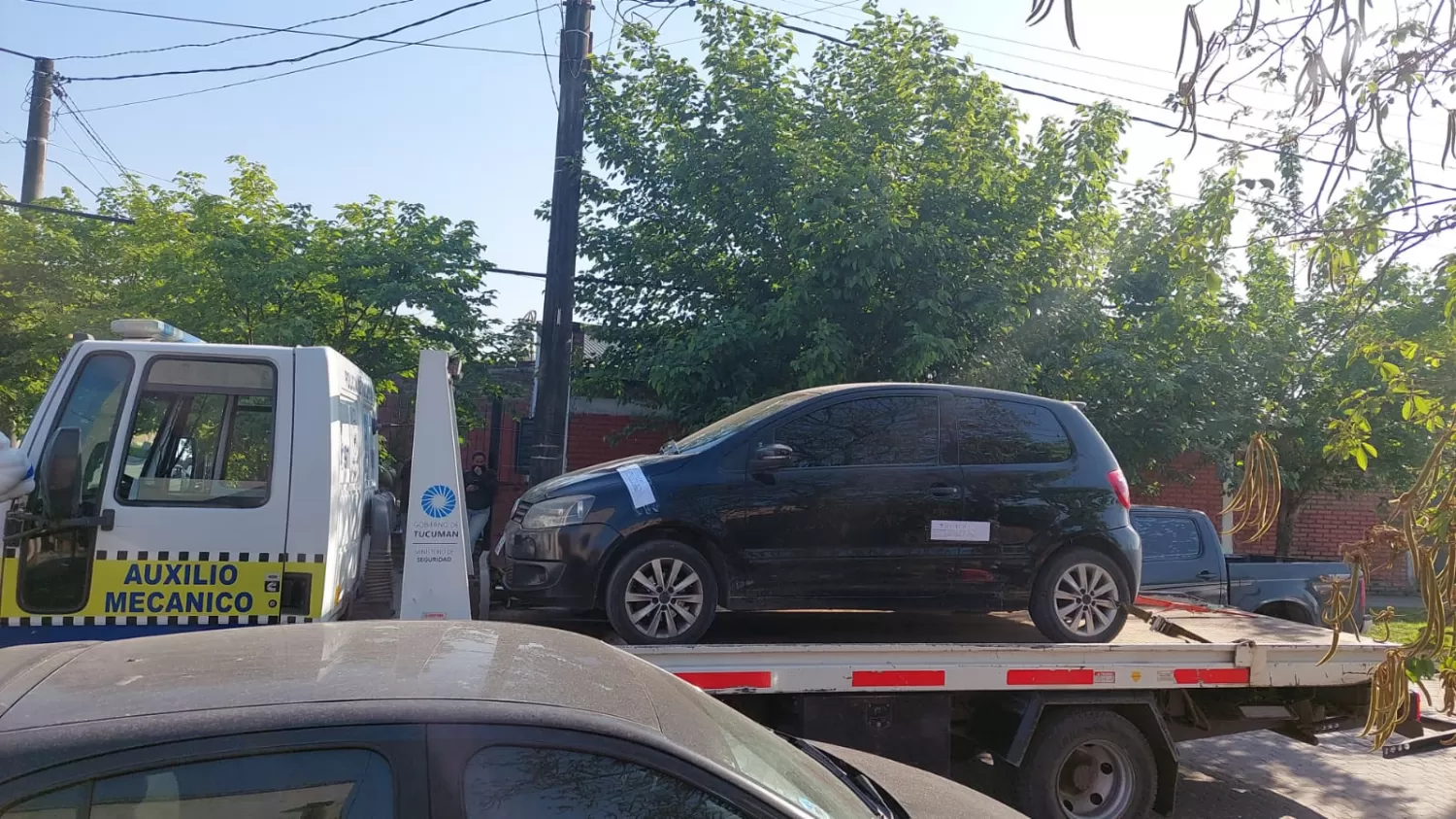 SECUESTRADO. El auto de Gómez, clave para la investigación. 