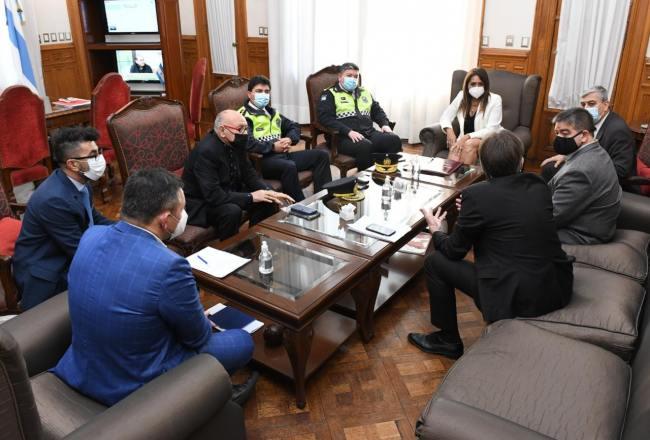 Sandra Orquera recorrió las instalaciones del Penal de Villa Urquiza