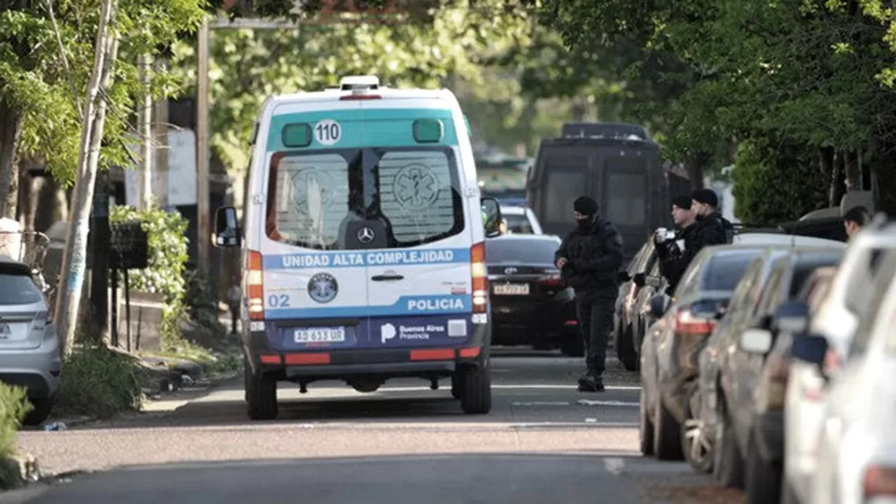 Lugar del secuestro. Foto Telam