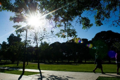 Un martes con sol a pleno en Tucumán
