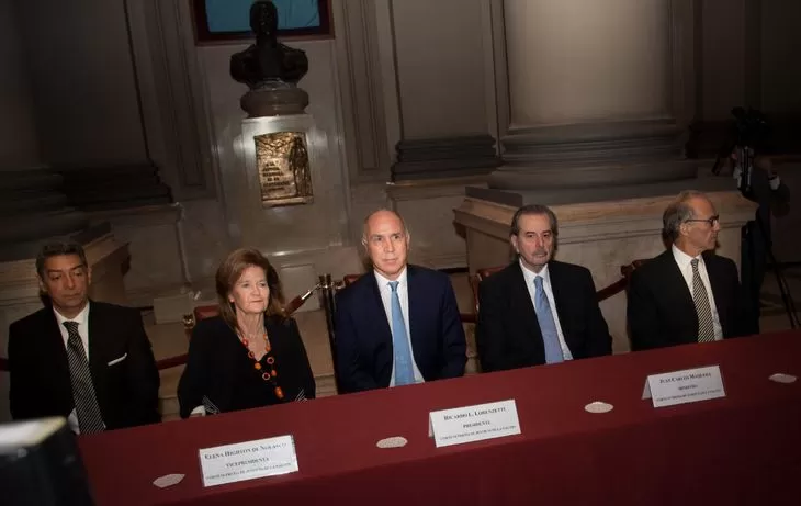 La Corte suprema quedará con cuatro miembros de forma provisional. FOTO ARCHIVO TELAM. 