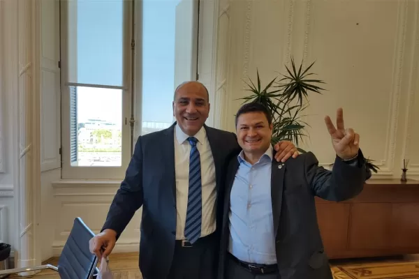 Luis Romano visitó a Manzur y afirmó que el enemigo es Juntos por el Cambio