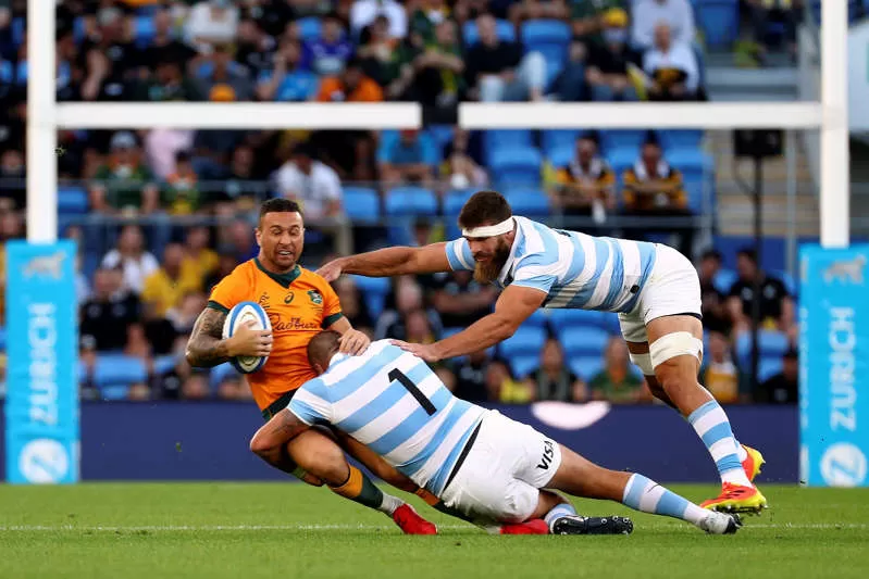 Los Pumas, lejos del suelo tucumano. 