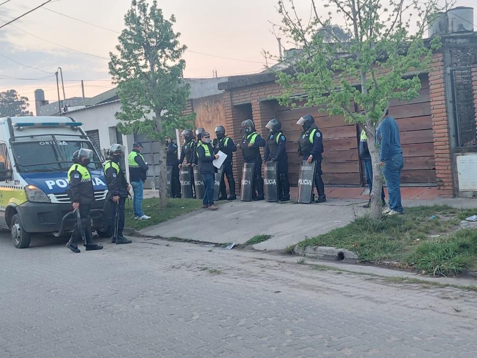 IMPORTANTE MOVIMIENTO. Antes de escaparse, Rejas se quedaba a dormir en la casa de su novia, ubicada en un barrio de Monteros. 