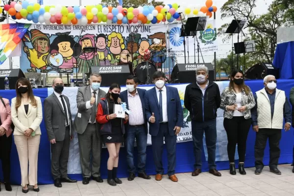 Jaldo destacó el trabajo de alumnos secundarios de Cruz Alta