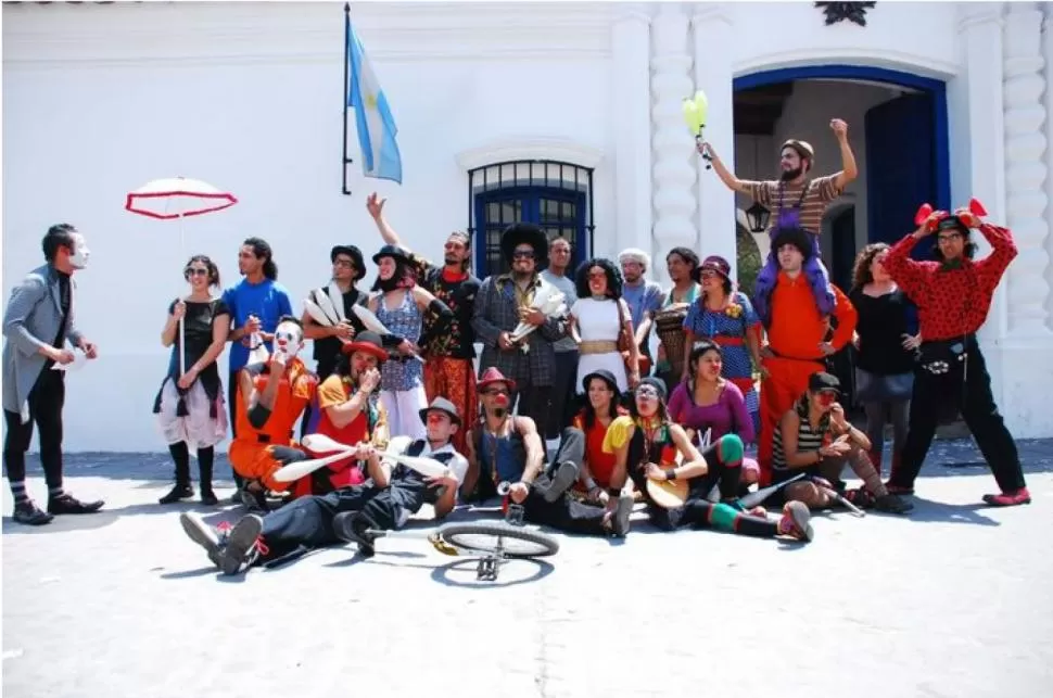 ARTISTAS CIRCENSES. Las destrezas y el humor harán pie en Tafí del Valle. 
