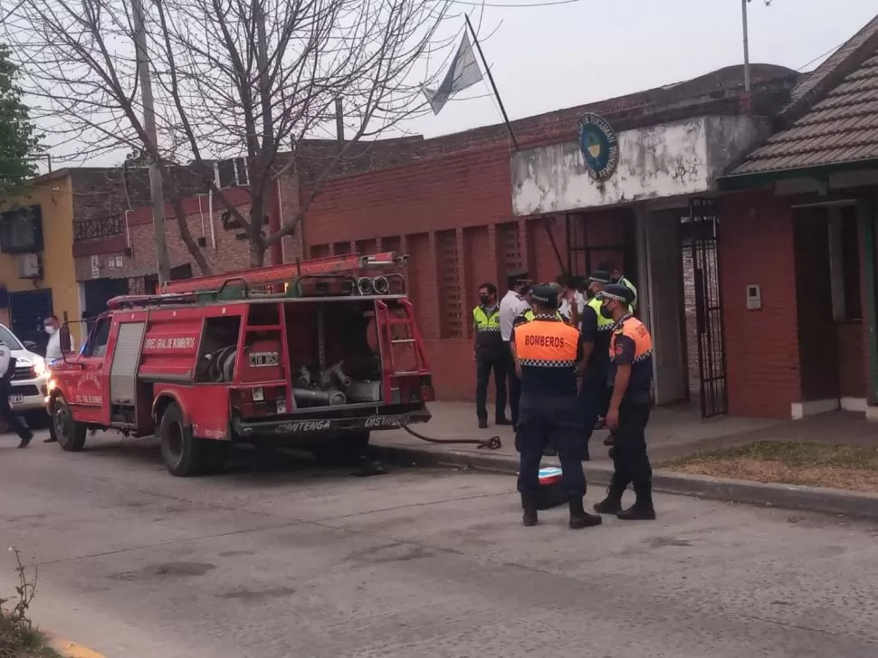 TRAGEDIA. El incendio en Concepción dejó 4 muertes y 7 heridos.  
