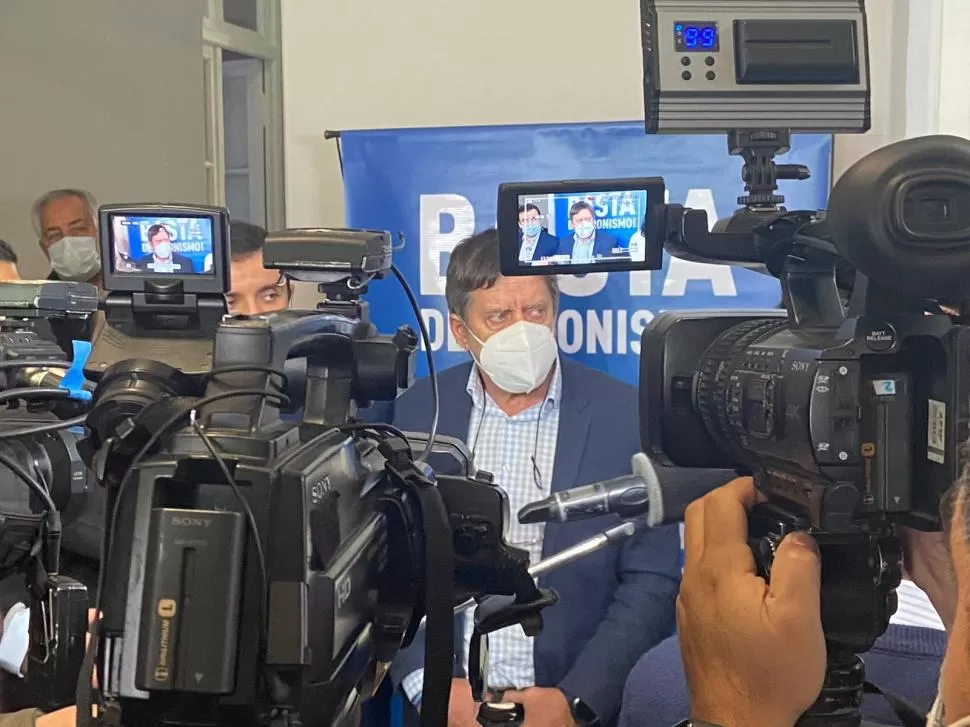 PRESENTACIÓN. El líder de FR pidió al superior tribunal que “ponga orden”.  