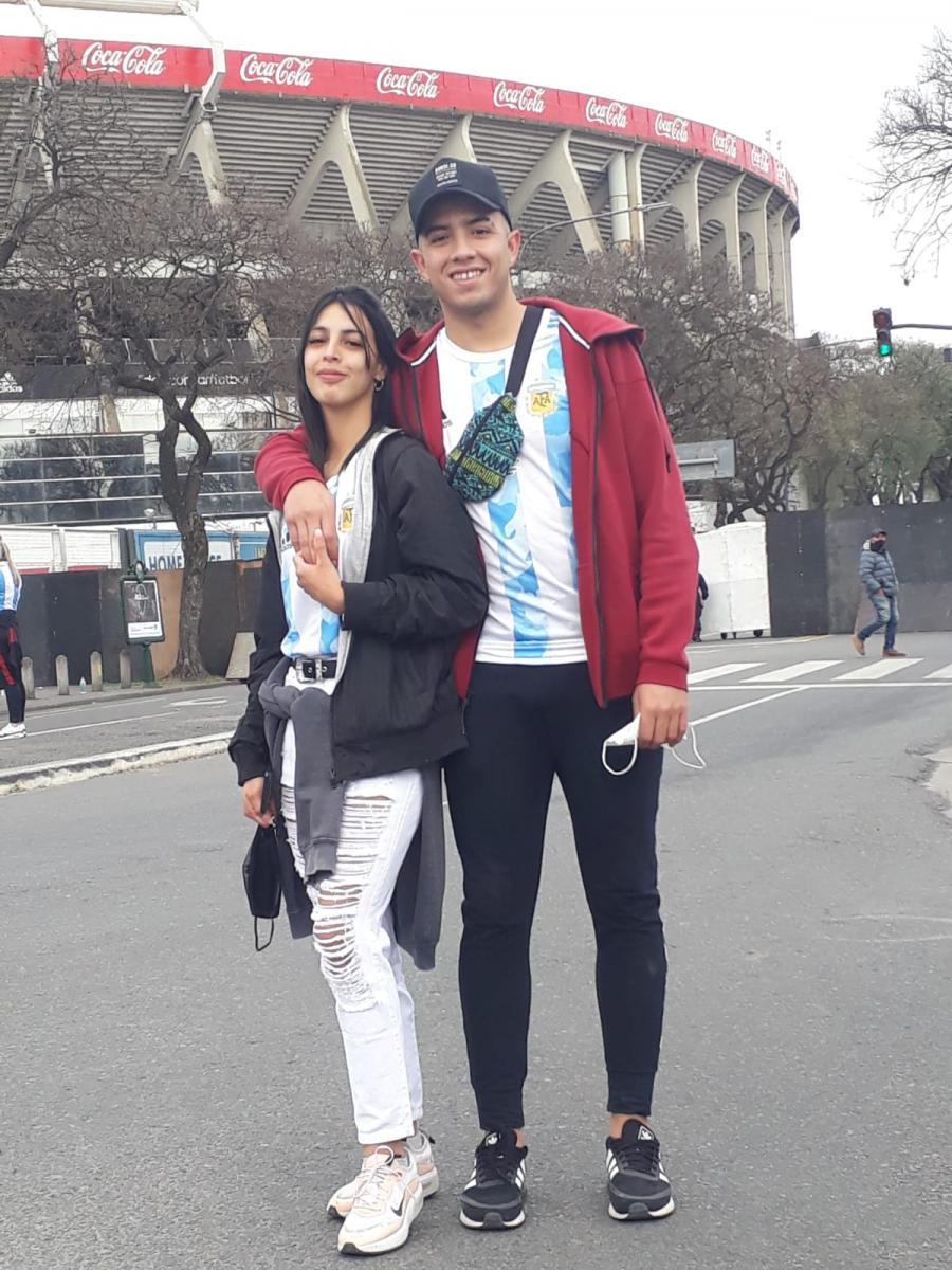 La emoción de los hinchas argentinos por ver a Messi y a la Selección