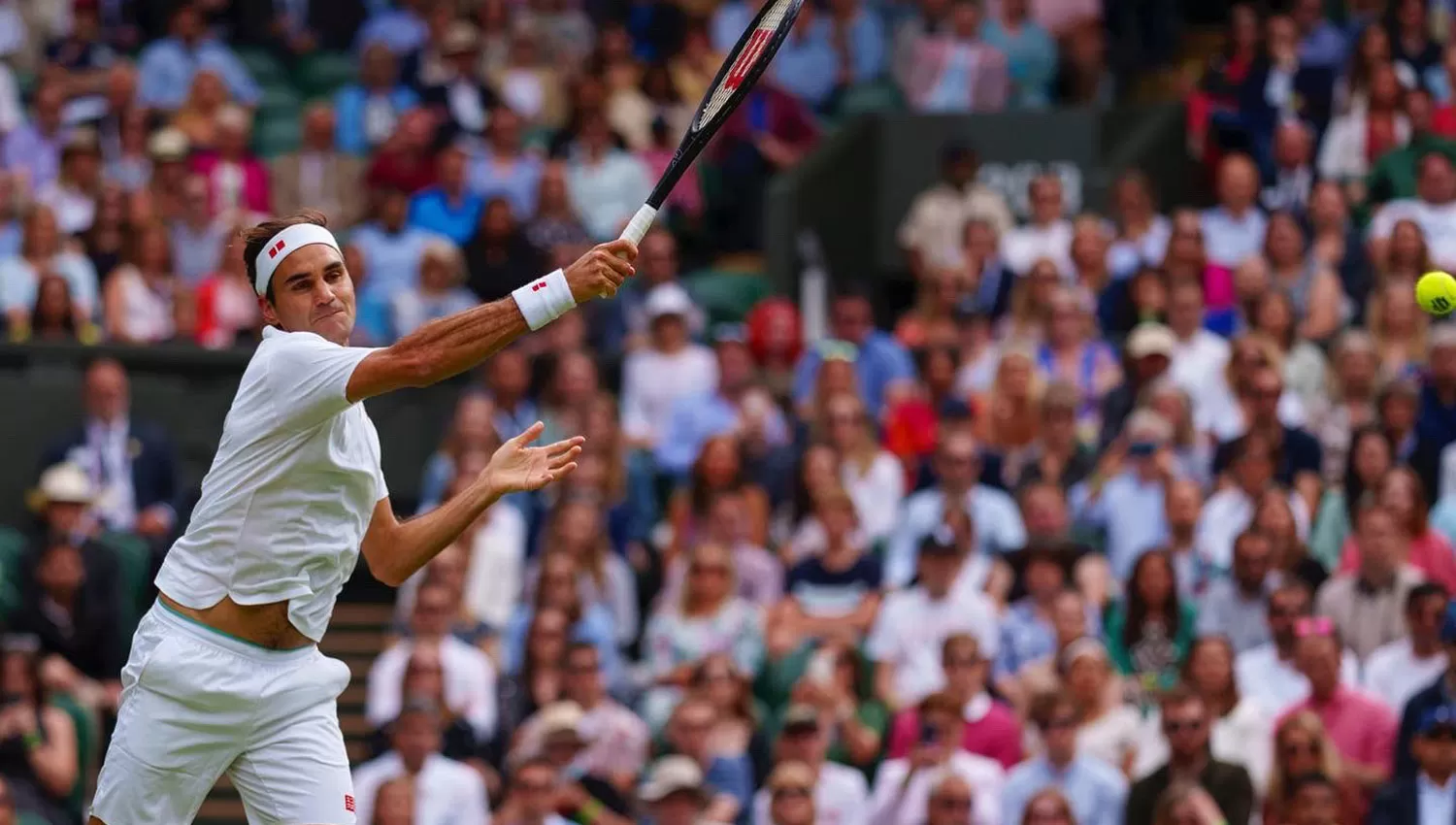 EN WIMBLEDON. Roger Federer