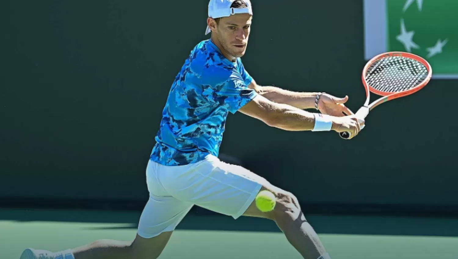 EN CEMENTO. El argentino Schwartzman se las verá con Ruud, uno de los más ganadores de la temporada.