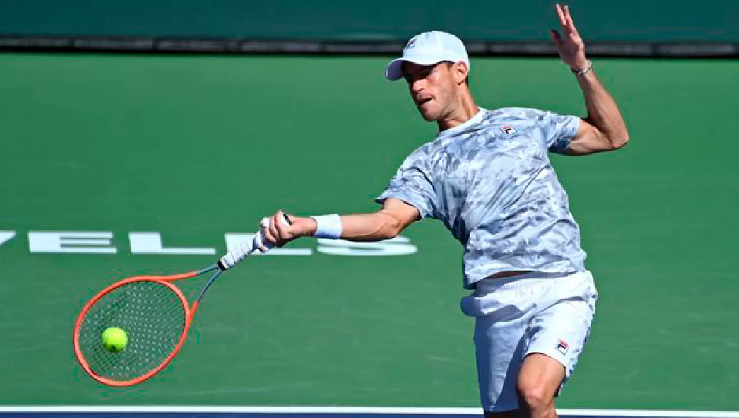 BUEN MOMENTO. Schwartzman derrotó ayer a Ruud y consiguió su victoria 200 en el circuito de la ATP.