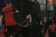 ¡Escándalo en Paraná! Delfino agarró del cuello a Becaccese camino a los vestuarios