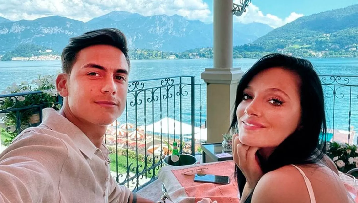 Paulo Dybala y Oriana Sabatini.