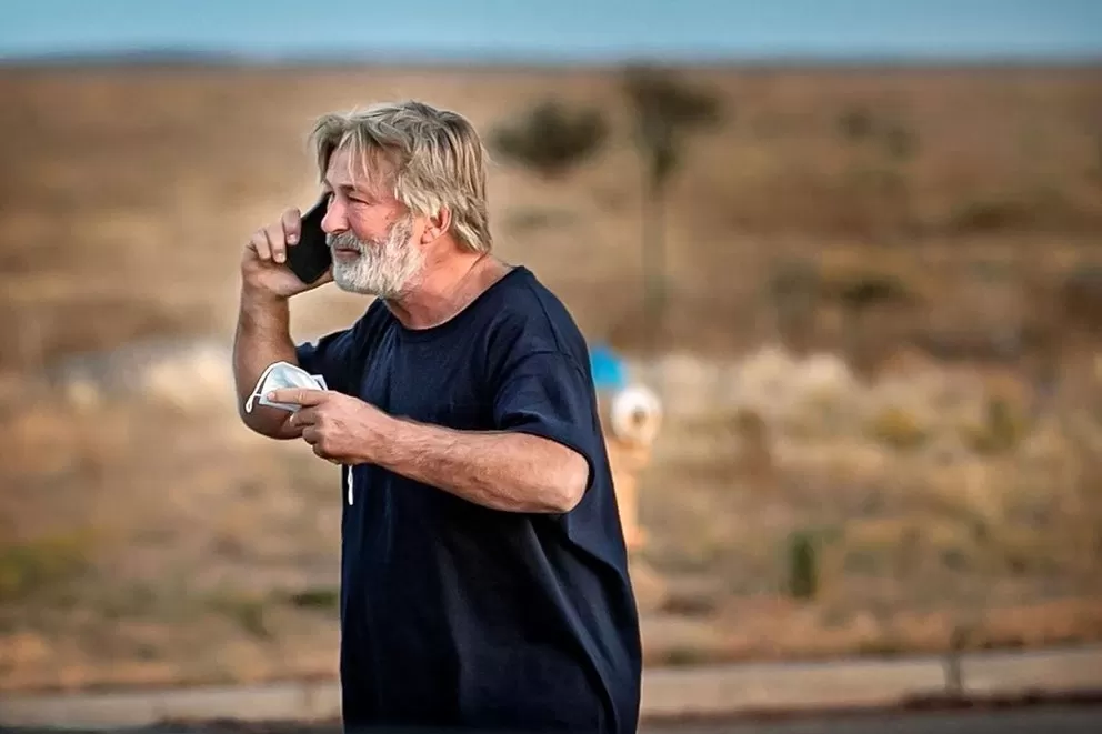 Alec Baldwin no paraba de lamentarse tras la tragedia.