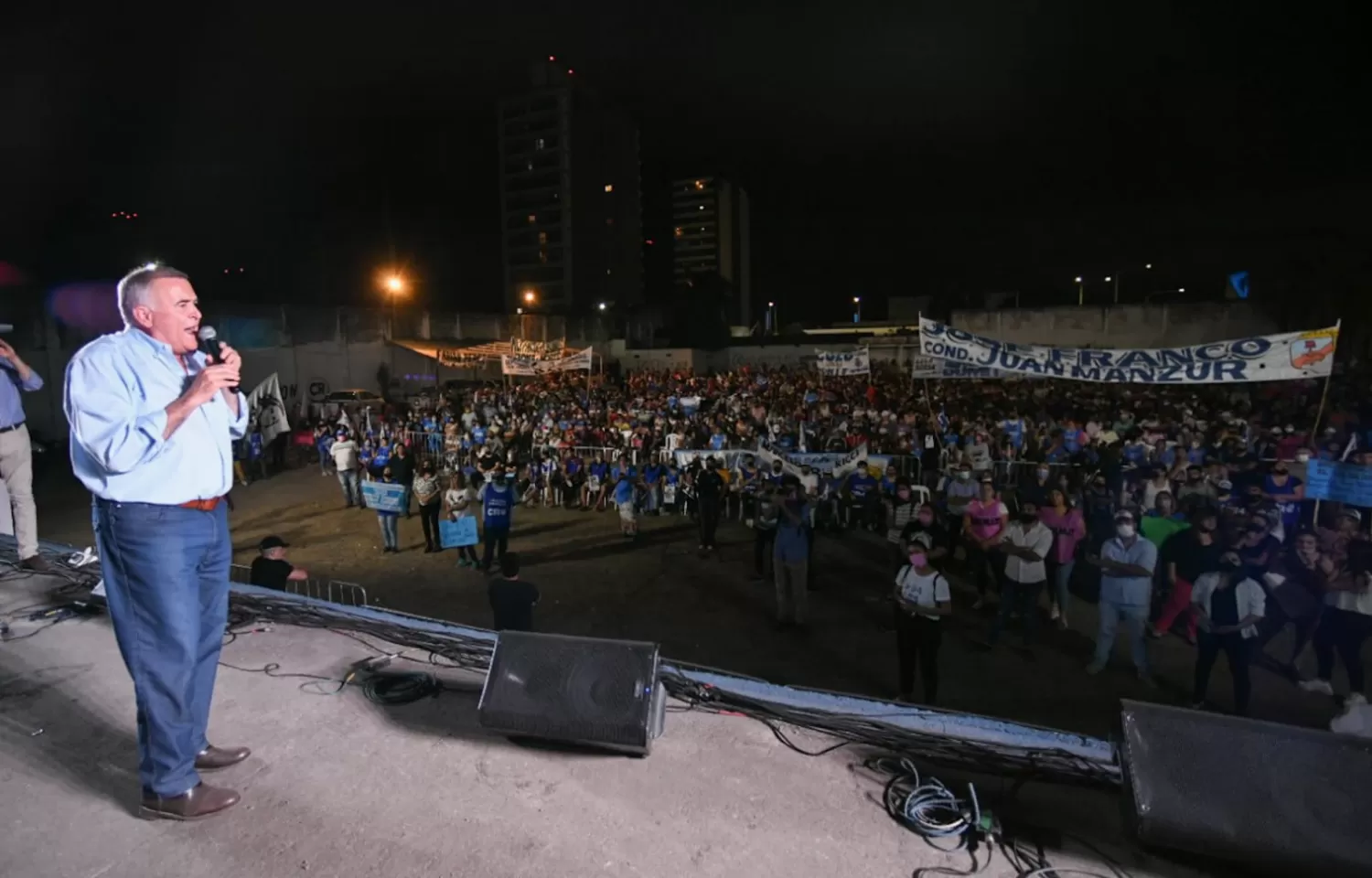 Acto en el Hipódromo. 