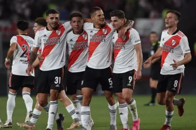 River goleó a Argentinos Juniors y aumentó la ventaja sobre sus perseguidores en la tabla de posiciones