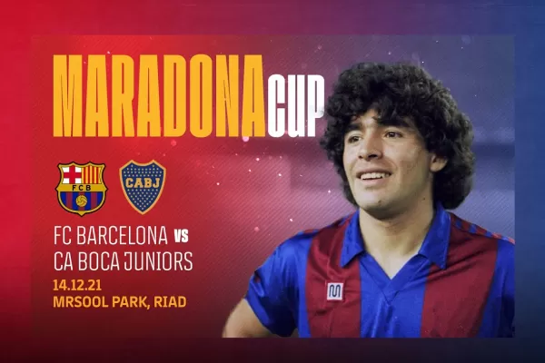 Boca y Barcelona jugarán un partido por la Copa Maradona