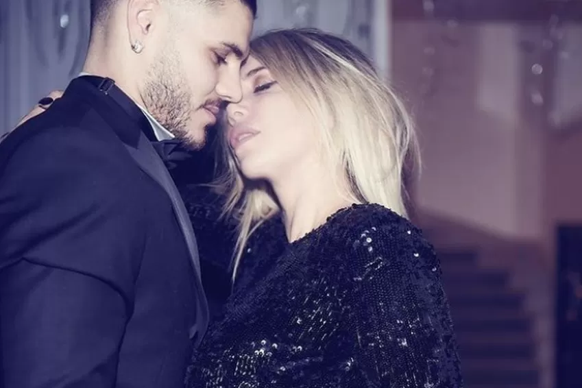 ENAMORADOS. Mauro Icardi, reconciliado con Wanda Nara. FOTO TOMADA DE INSTAGRAM