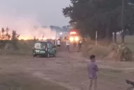 La Policía asegura que el fuego está controlado en Las Cejas