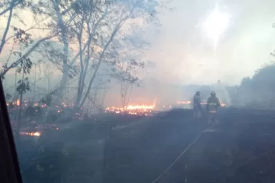 Fue un día crítico, dijo el titular de Defensa Civil sobre los incendios