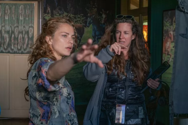 PROTAGONISTAS. La española María Valverde y la argentina Fonzi. 