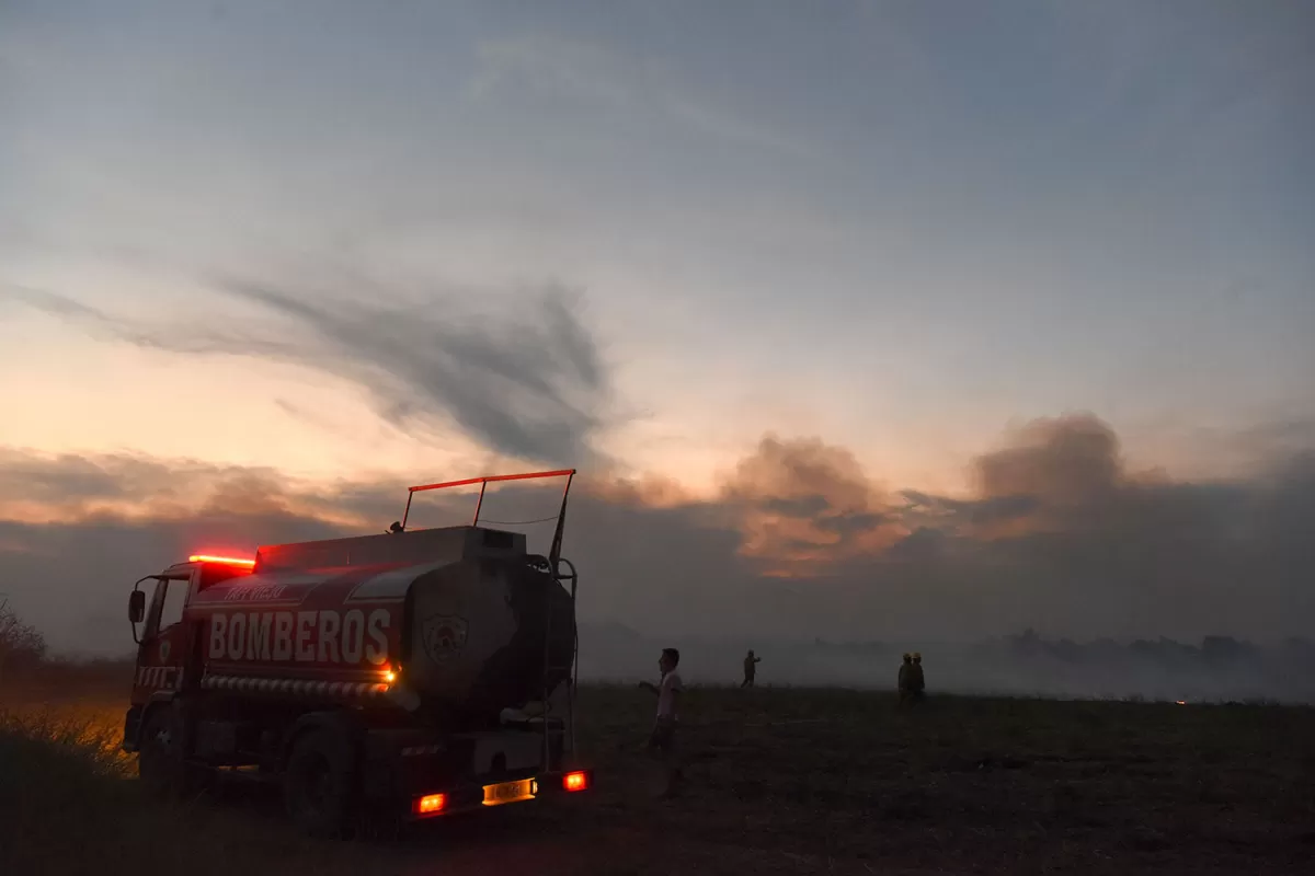 “Intensa jornada” con seis focos ígneos en el territorio provincial
