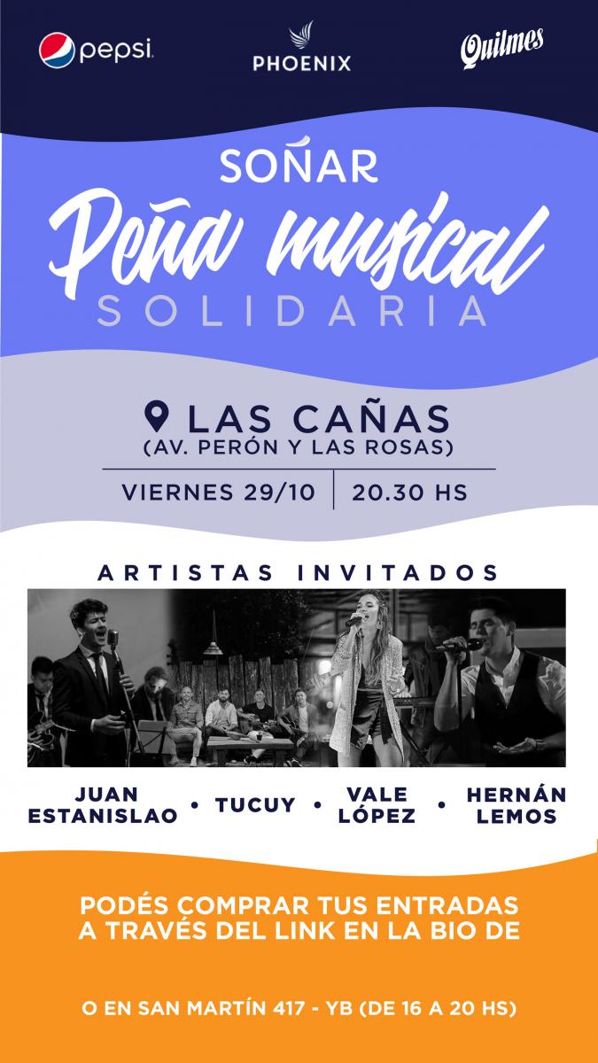 ¡No te pierdas Soñar, la peña solidaria en Las Cañas!