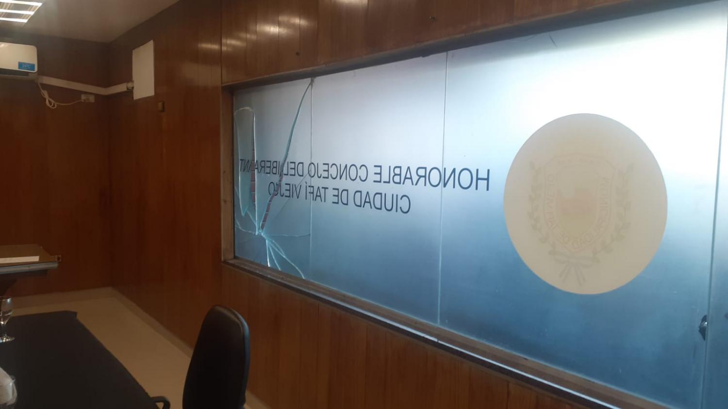 En Tafí Viejo atacaron el Concejo Deliberante tras la interna por la mesa de autoridades