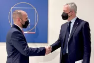 Guzmán buscó el apoyo Francia para conseguir un acuerdo con el FMI