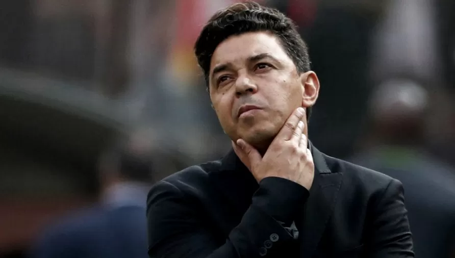 Marcelo Gallardo, DT de River.