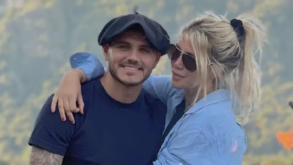 Después de reabrir su cuenta de Instagram, el futbolista del PSG subió una foto con Wanda Nara.