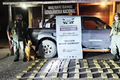 Santiago del Estero: una camioneta transportaba 55 kilos de cocaína