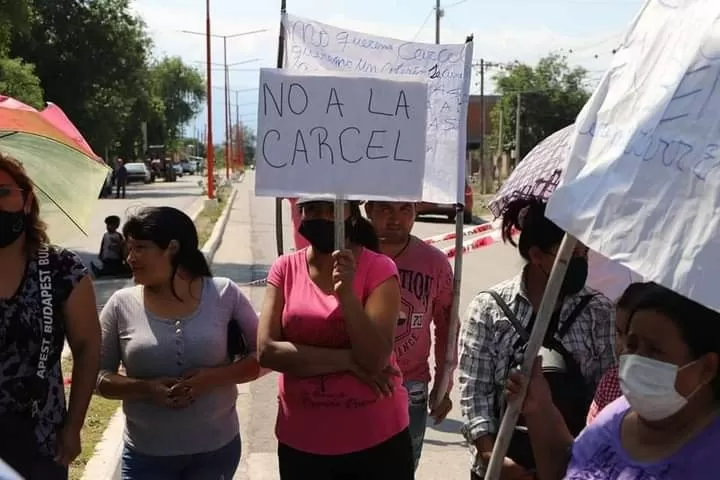 RECHAZO. Habitantes de Benjamín Paz dicen que se llenará la zona de delincuentes y que habrá más peligro.  