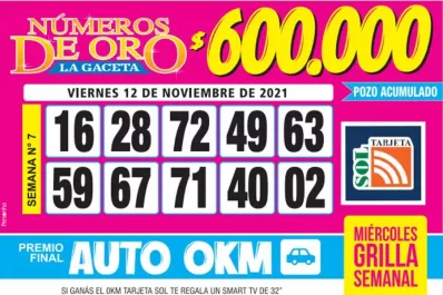 Los Números de Oro de LA GACETA