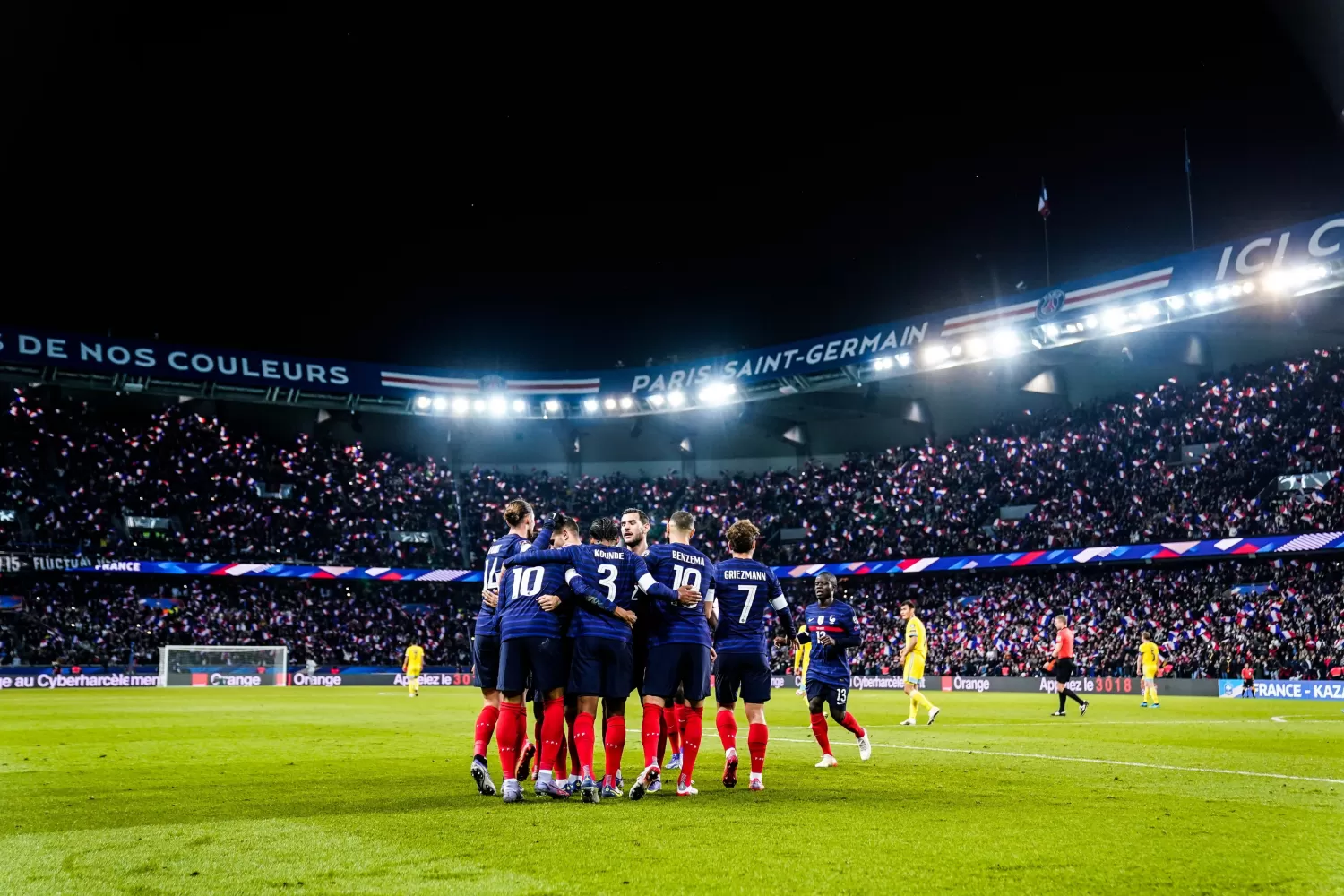 MUNDIAL. Francia y Bélgica clasificaron para Qatar 2022. Foto tomada de Twitter: equipedefrance