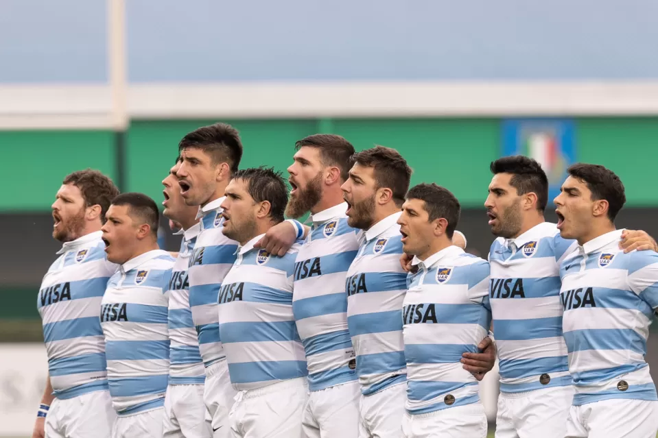 VENCEDORES. Los Pumas vencieron hoy a Italia, tras siete derrotas consecutivas.