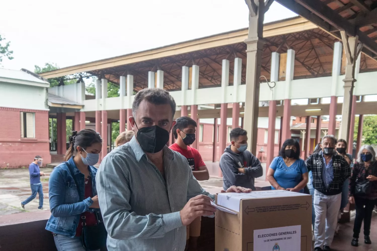 Raúl Albarracín, presidente del Bloque del Partido por la Justicia Social (PJS) en la Legislaturaa.